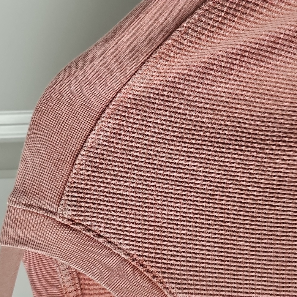 Time & Tru Waffle Knit Top - Picture 9 of 9